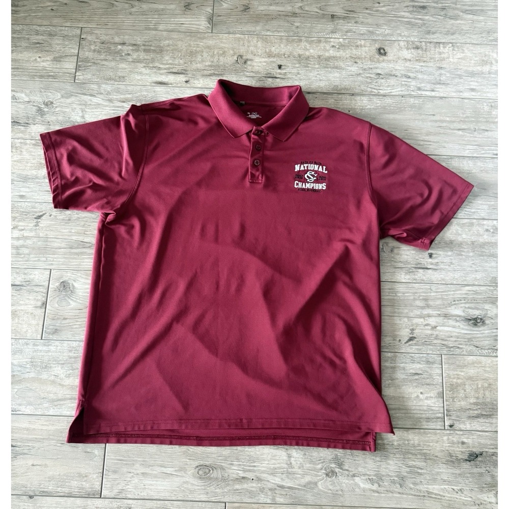 Under Armour HeatGear Polo XL South Carolina 2010 2011 Champions NCAA